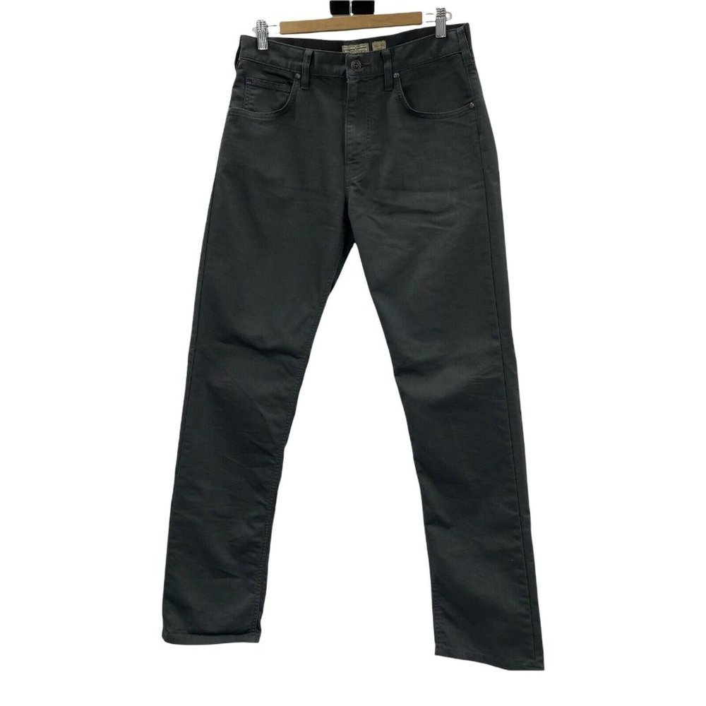 PATAGONIA Iron Clad Performance Twill Jean 32 Stretch Gray Straight Pant Men